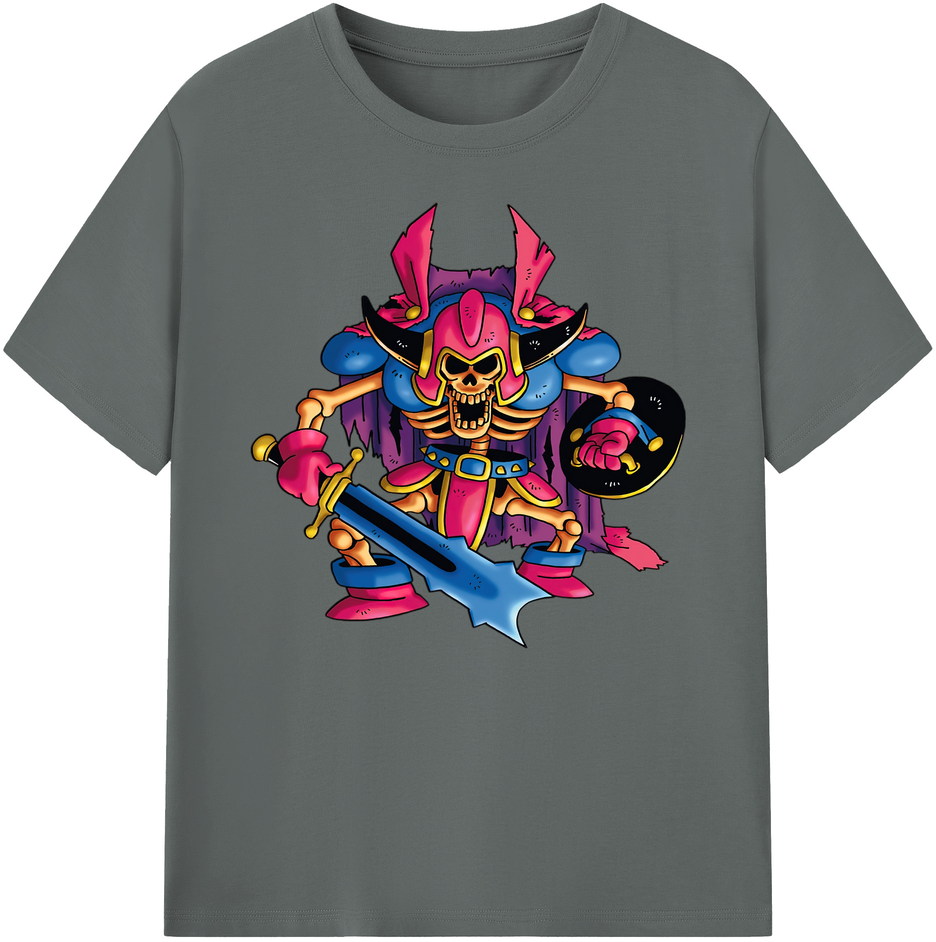（画像用） ドラゴンクエスト Doragon Kuesuto Dragon Quest 綿100％ メンズ半袖Tシャツ｜肌触りやわらか＆通気性
